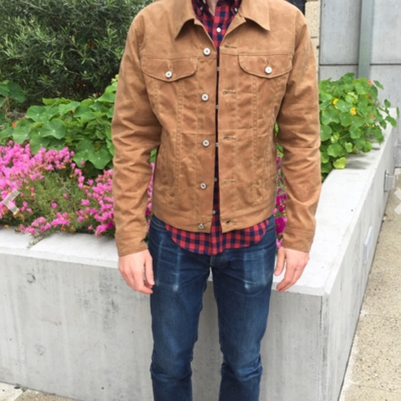 gustin waxed jacket